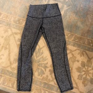 Lululemon wunder under 7/8 luxtreme